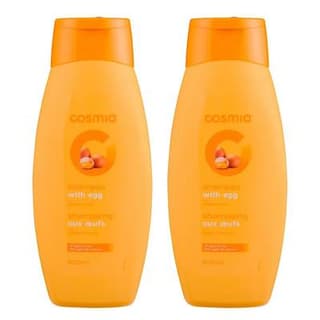 COSMIA Shampooing aux oeufs tous types de cheveux, Lot de 2x500ml