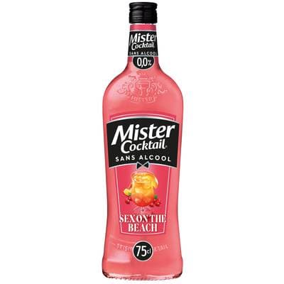 Mister Cocktail Apéritif sans alcool sex on the beach, 75cl