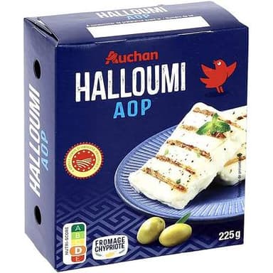 Auchan Halloumi AOP, 225g