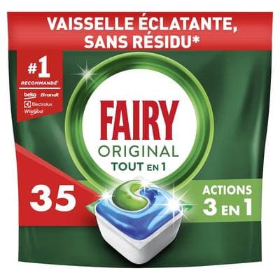 FAIRY Tablette Lave-Vaisselle All One Regular, 35 tablettes