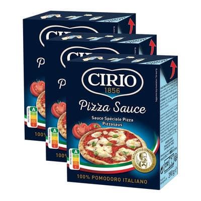 Cirio Sauce tomate pour pizza, Lot de 3x390g