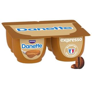 Danette Crème Dessert Café Expresso, 4x125g