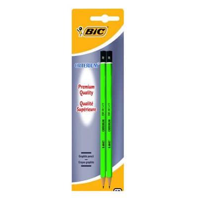 Bic Crayons graphite papier 3B, 2  crayons