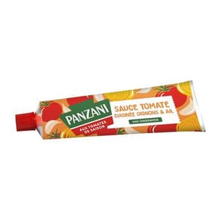 Panzani Sauce tomate cuisinée oignons et ail en tube, 180g