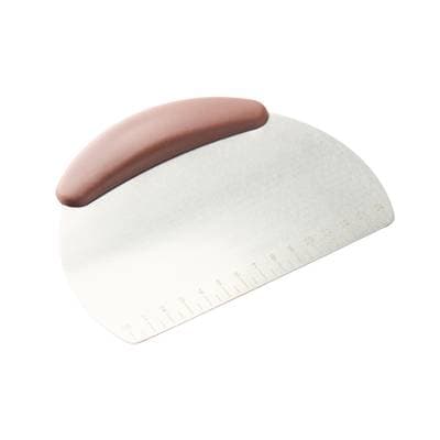 Point virgule Coupe-pâte en acier inoxydable Vintage Maroon, 1 pièce