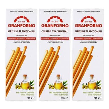 Granforno Gressins traditionnels, Lot de 3x125g