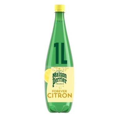 Maison Perrier Forever Boisson Gazeuse Aromatisée Citron, 1L