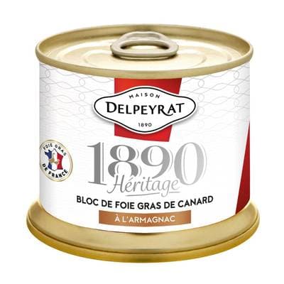 Delpeyrat Bloc de Foie Gras de Canard à l'Amagnac, 200g