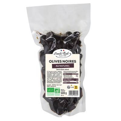 Emile Noël - Olives noires au naturel, bio