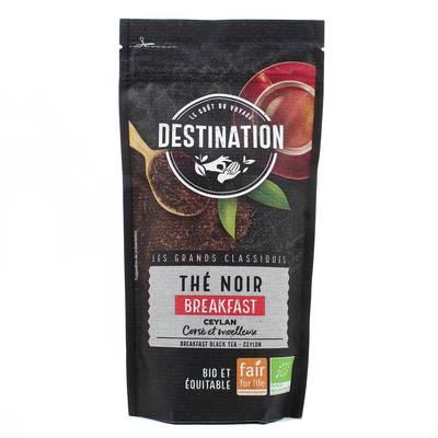Destination - Thé vrac noir breakfast bio