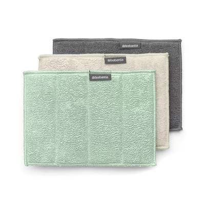 Brabantia Éponges en microfibre, 3 éponges