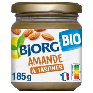 Bjorg Pâte à tartiner Amande bio, 185g