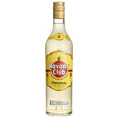 Havana Club Rhum blanc 3 ans 37,5°, 1L