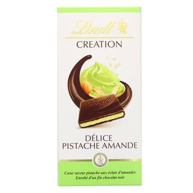 Lindt Chocolat création noir pistache amandes, 150g
