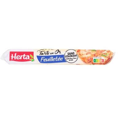 Herta Pâte Feuilletée, Tarte en Or, 230g