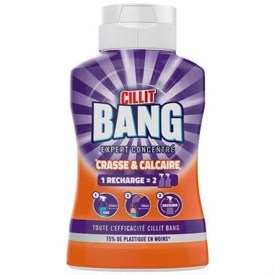 Cillit Bang Recharge Nettoyant Surfaces Expert Crasse & Calcaire, 200ml