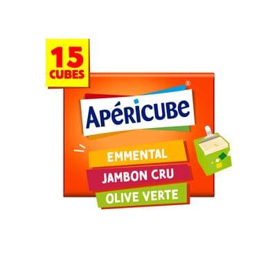 Apéricube Minis Fromages P'tis Plaisirs, 15 cubes - 78g