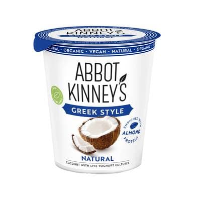 Abbot Kinney's Dessert végétal coco à la Grecque bio, 350g