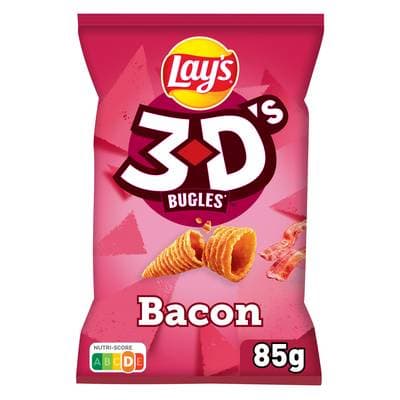 Lay's Bacon 3 D's, 85g