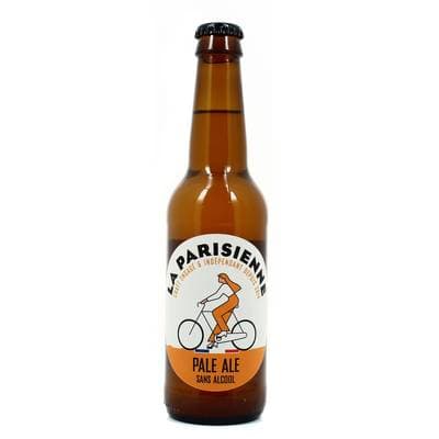 La Parisienne Bière Blonde sans alcool 0.4° Bio, 33cl