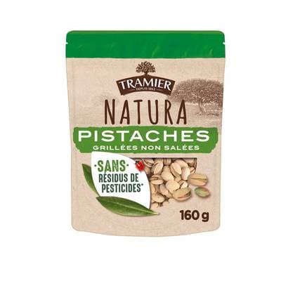 Tramier Pistache grillé sans sel ajouté, 160g