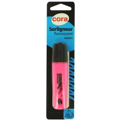 Cora Surligneur rose, 1  surligneur