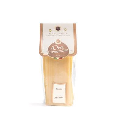 L'Oro Di Gragnano Pâtes à Lasagnes artisanales IGP Premium, 500g