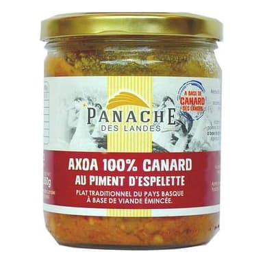 Panache Des Landes Axoa de canard au piment d'Espelette, 350g