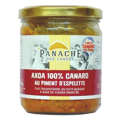 Panache Des Landes Axoa de canard au piment d'Espelette, 350g