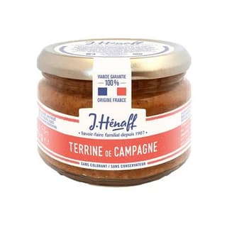 Henaff Terrine de campagne traditionnelle en bocal, 180g