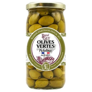 Raoul Gey Olives Vertes Picholines du Gard, 190g