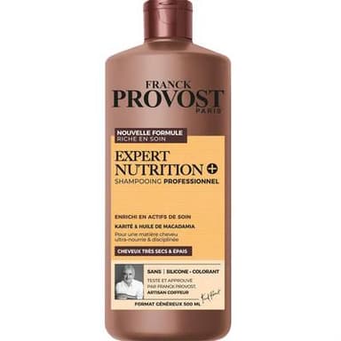 Franck Provost Shampoing professionnel expert nutrition, 500ml