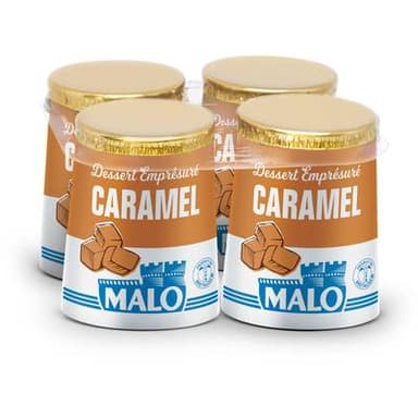 Malo Emprésuré Caramel, 4x125g