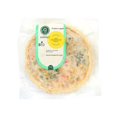  - ARTISAN GOURMET - Quiche saumon brocoli Bio