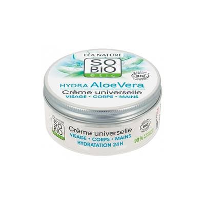 SO'BIO ETIC Crème Hydratante Universelle, 150ml