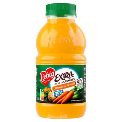 Liebig Soupe Velouté de Légumes du Potager -25% sel en moins en bouteille, 36cl