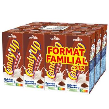 Candy-Up Boisson lactée chocolat, 12x20cl