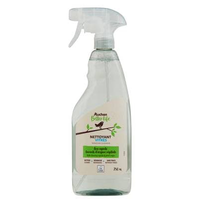 Auchan Better Life Spray nettoyant vitres, 750ml