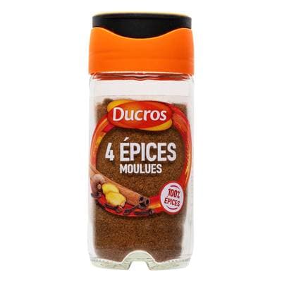 Ducros Mélange 4 épices moulues, 37g