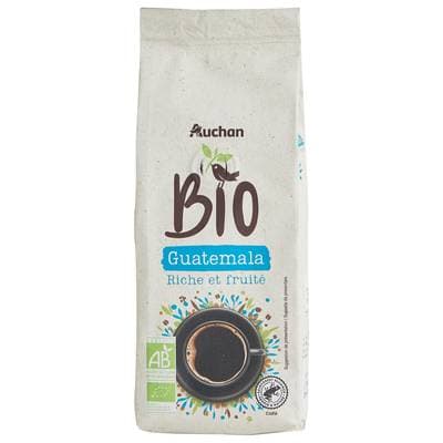 Auchan BIO Café moulu du Guatemala Bio, 250g