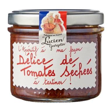 Lucien Georgelin Délice de Tomates Séchées à tartiner, 100g