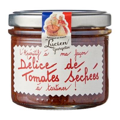 Lucien Georgelin Délice de Tomates Séchées à tartiner, 100g