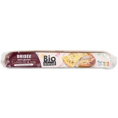 Biobleud Pâte Brisée Bio Sans Gluten, 250g