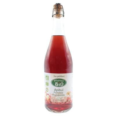 Planet Bio Apibul pomme framboise bio, 75cl