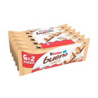 Kinder Kinder Bueno White, 6 barres - 234g