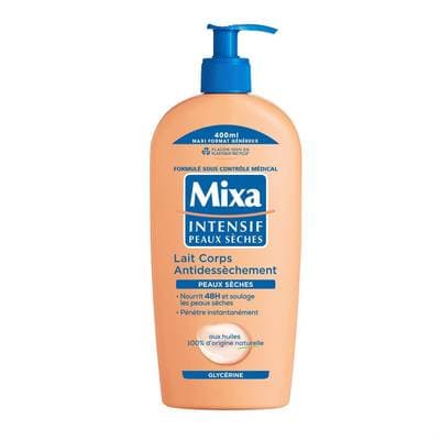 Mixa Lait Corps hydratant anti dessèchement, 400ml