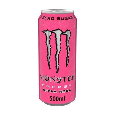 Monster Boisson énergisante ultra rosa, 50cl