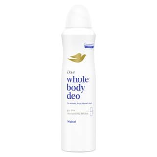 Dove Déodorant Spray Femme pour Tout le Corps Anti-odeurs et Soin Origina, 150ml