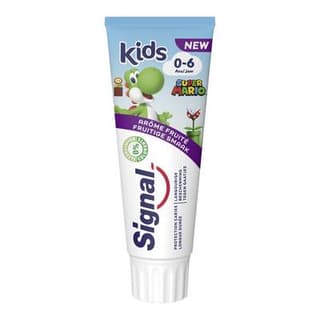 Signal Dentifrifice Enfants 0 - 6 ans aux Fruits, 75ml