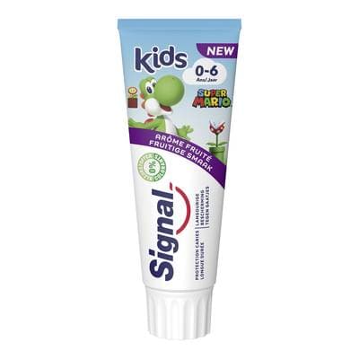 Signal Dentifrifice Enfants 0 - 6 ans aux Fruits, 75ml